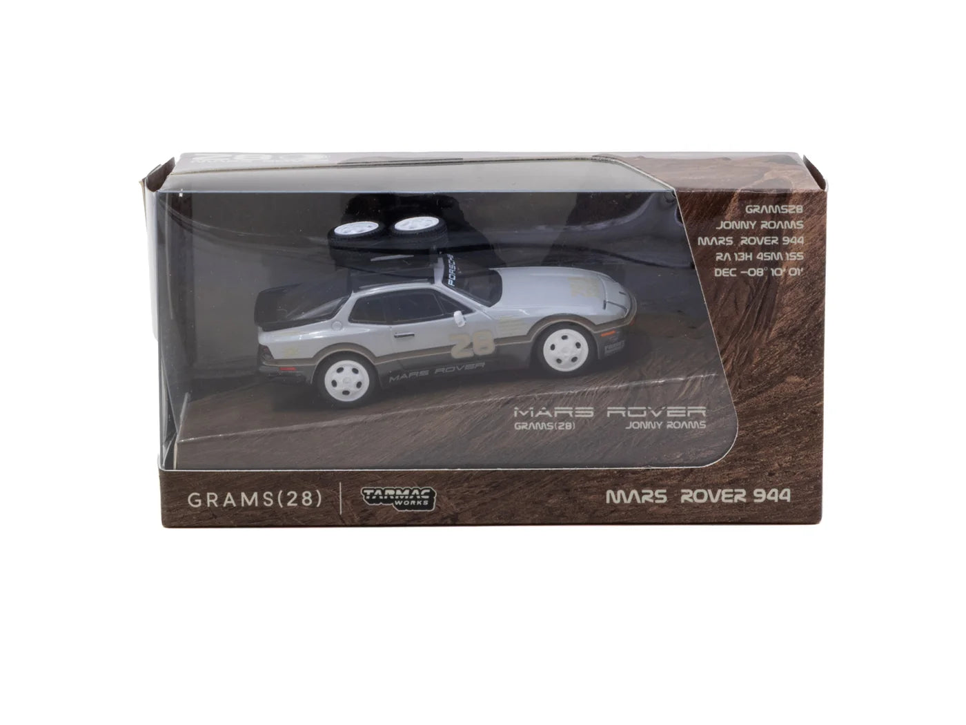 Tarmac Works x Schuco 1/64 - GRAMS28 Mars Rober Porsche 944