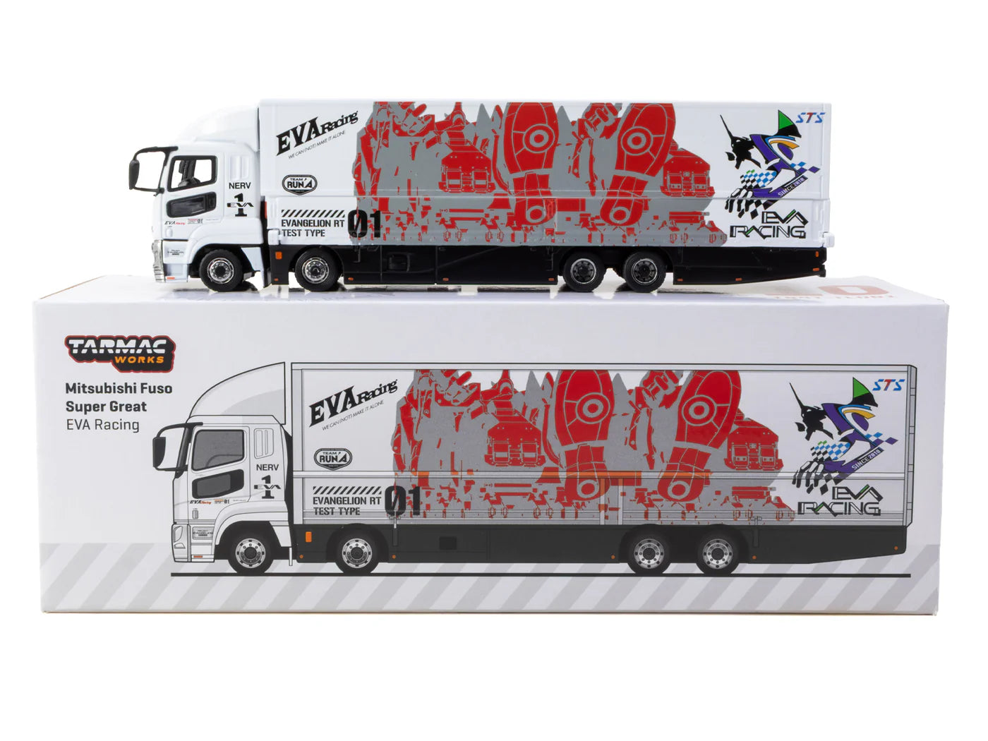Tarmac Works 1/64 - Mitsubishi Fuso Super Great EVA Racing - TRUCK64