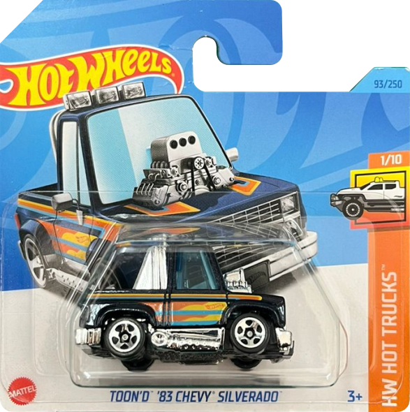 Hot Wheels 2023 1/64 - Toon'd '83 Chevy Silverado HKK57