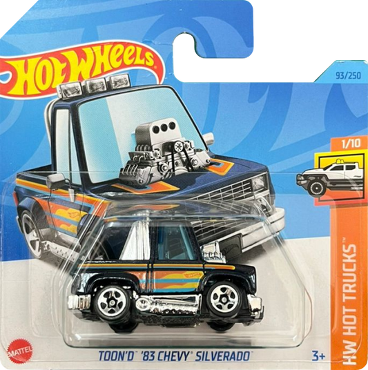 Hot Wheels 2023 1/64 - Toon'd '83 Chevy Silverado HKK57