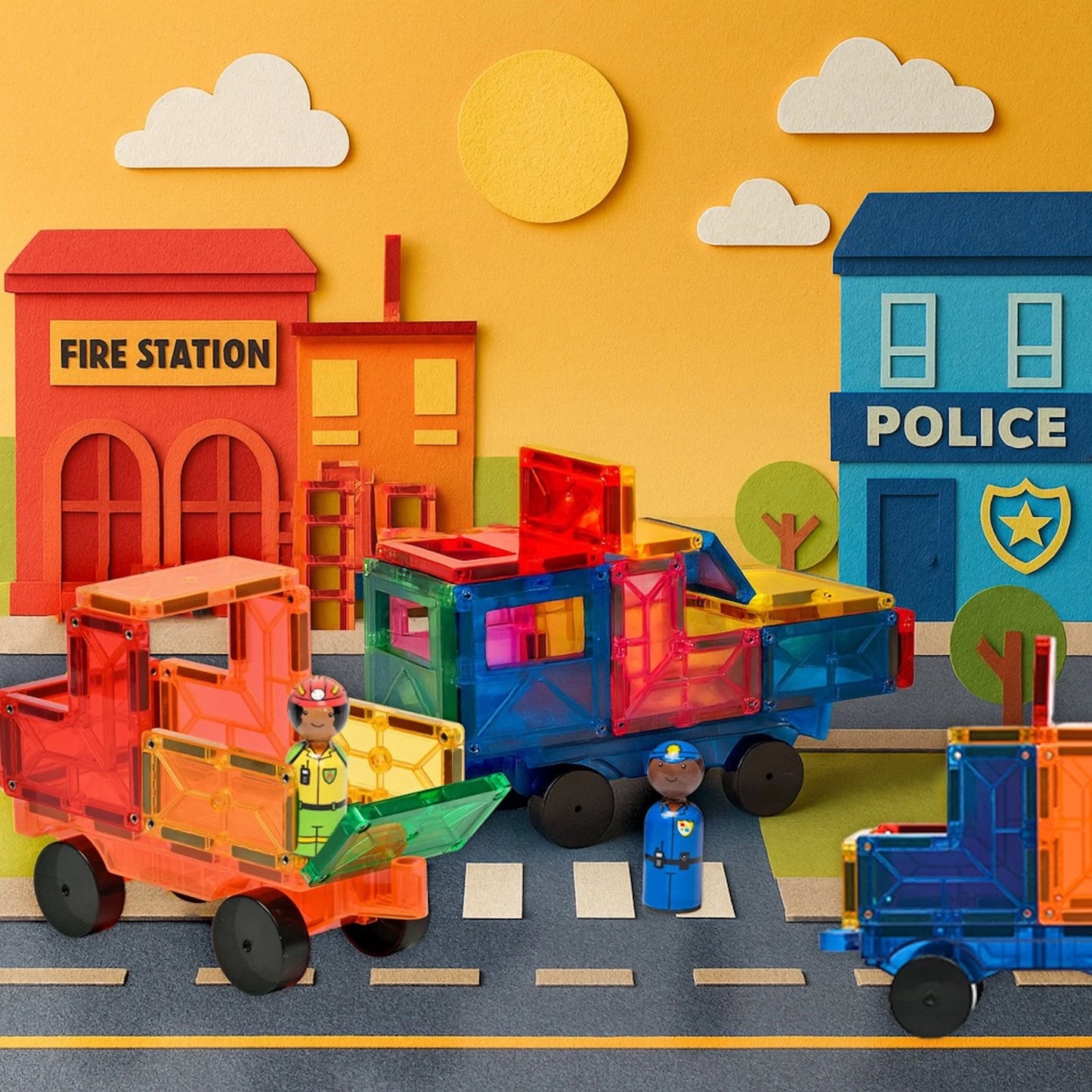 Imagimags - Vehicle Set