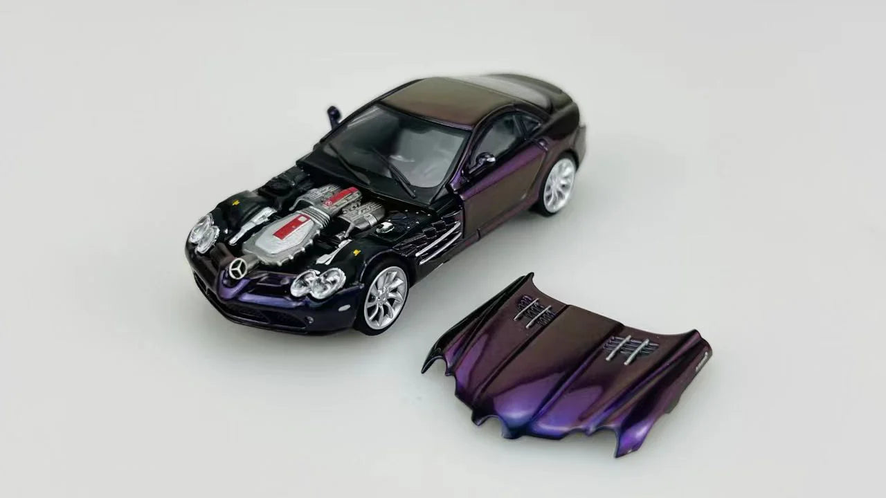 Stance Hunters 1/64 - Mercedes-Benz McLaren SLR Midnight Purple