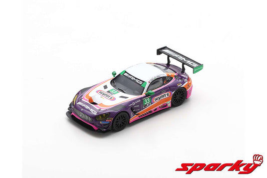 Sparky 1/64 - Mercedes-AMG GT3 No.33 Mercedes-AMG Team Riley Motorsports 24H Daytona 2019 B. Keating - J. Bleekemolen - L. Stolz - F. Fraga