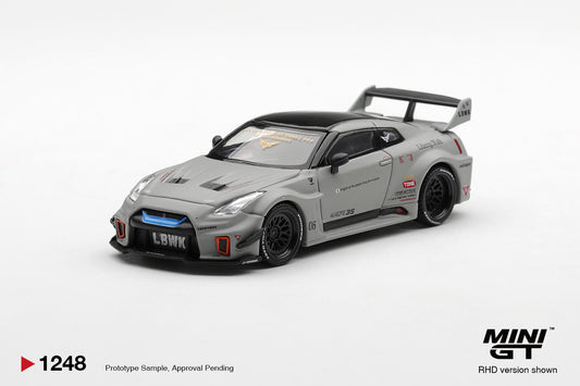 Mini GT 1/64 - NISSAN LB-Silhouette WORKS GT 35GT-RR Ver.1 Matt Grey