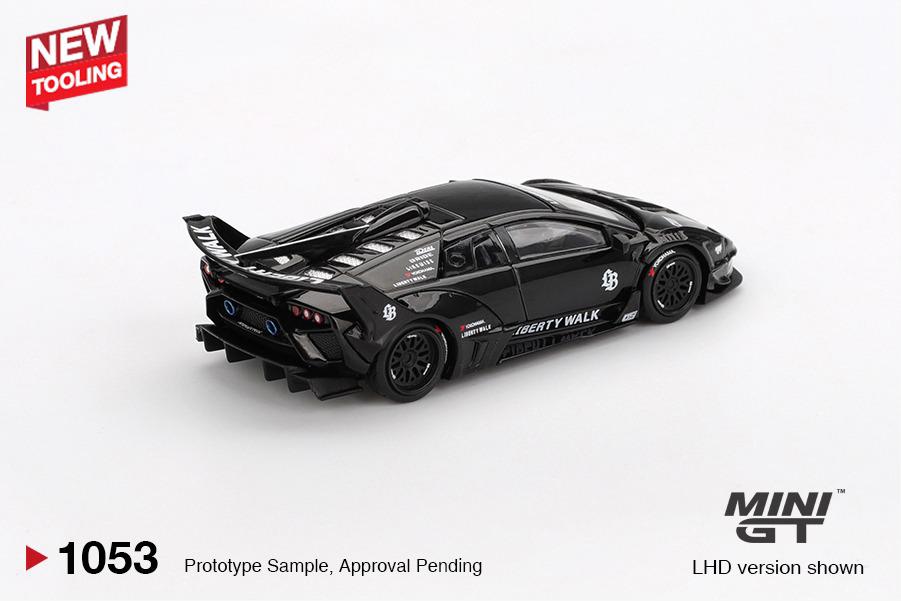 Mini GT 1/64 - Lamborghini LB-Silhouette WORKS MURCIELAGO GT Evo Black
