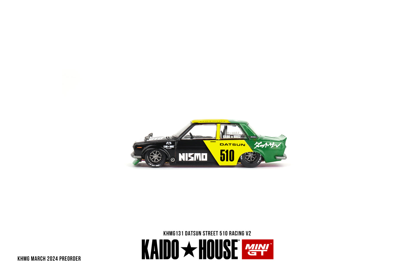 Mini GT x Kaido House 1/64 - Datsun Street 510 Racing V2