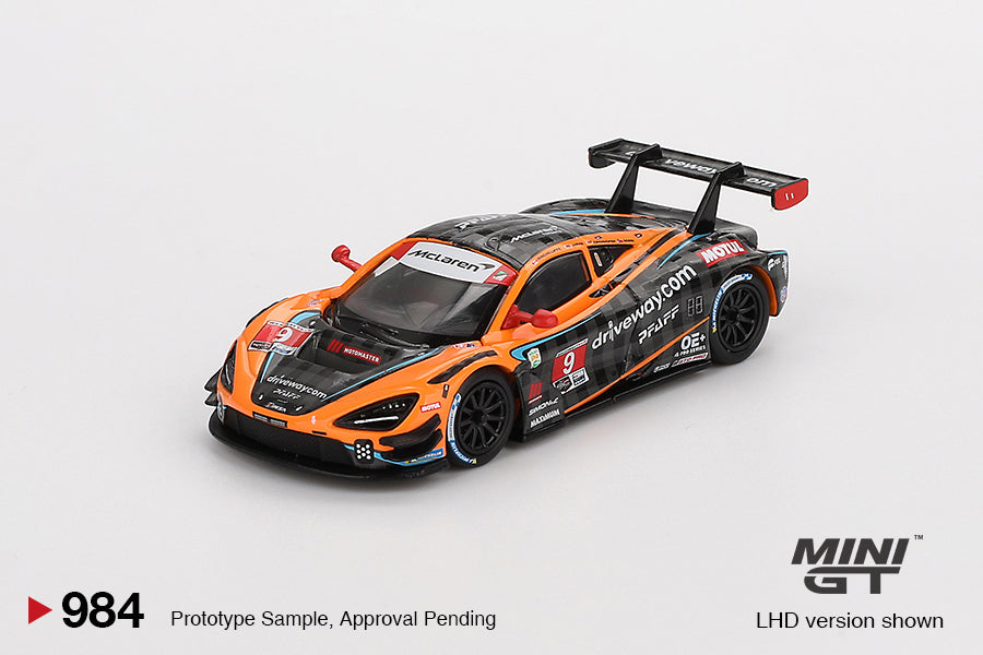 Mini GT 1/64 - McLaren 720S GT3 Evo Pfaff Motorsports 2024 IMSA Daytona 24 Hrs