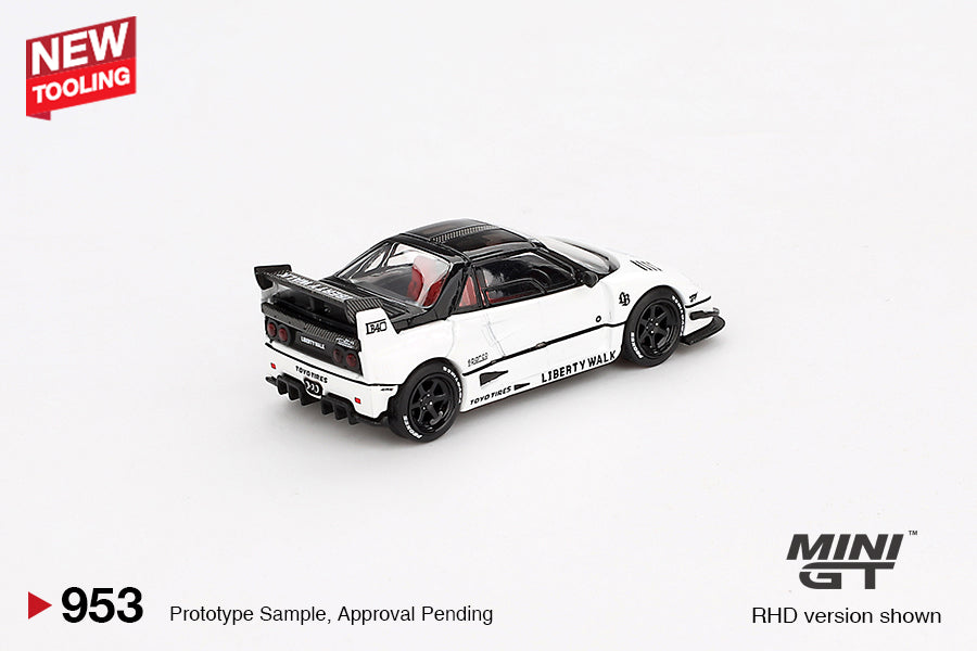 Mini GT 1/64 - Mazda AZ-1 Liberty Walk LB40 White 2024 Tokyo Auto Salon