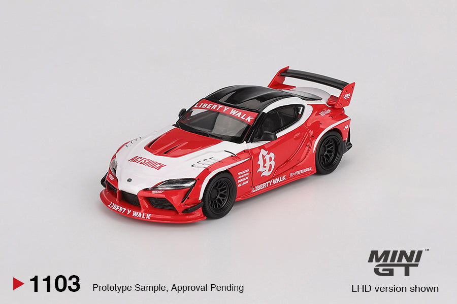 Mini GT 1/64 - LB★WORKS Toyota GR Supra Red