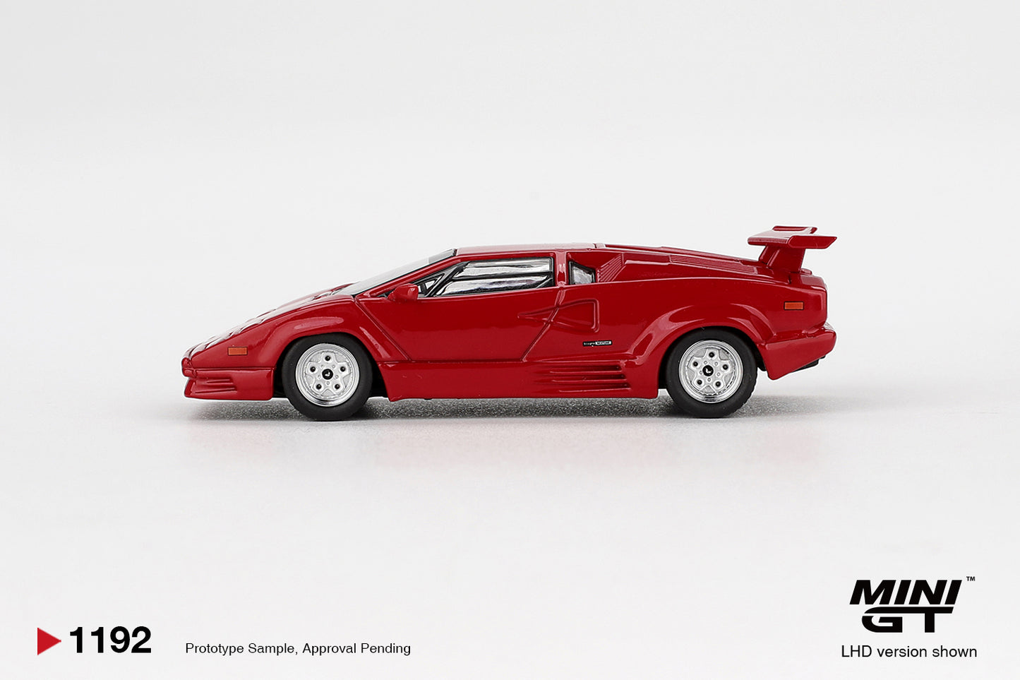 Mini GT 1/64 - Lamborghini Countach 25th Anniversary Red (BOX)