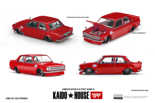 Mini GT x Kaido House 1/64 - Datsun 510 Street Nismo V3