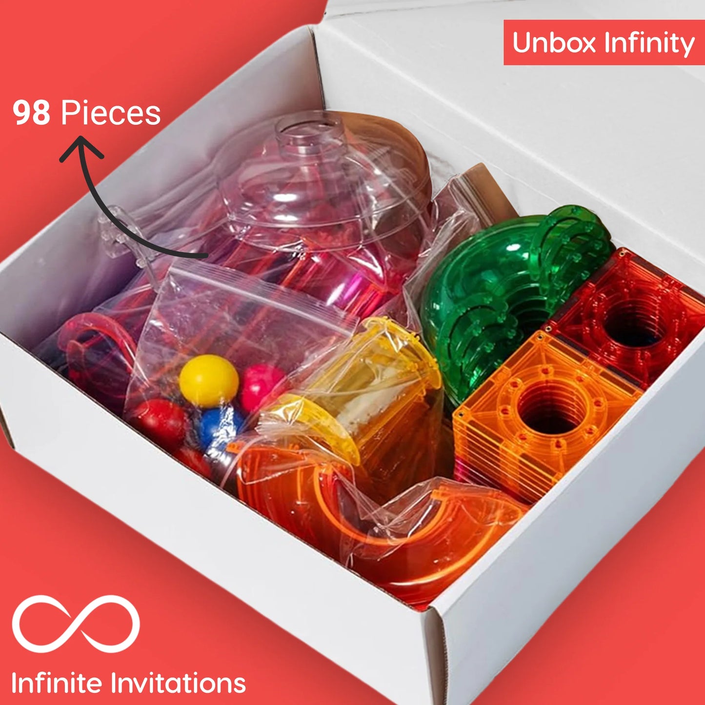 Imagimags - Marble Run Set