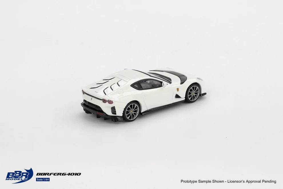 BBR Models 1/64 - Ferrari 812 Comptezione Bianco Avus