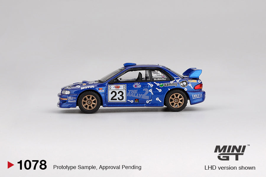 Mini GT 1/64 - Subaru Impreza WRC99 #23 2000 Acropolis Rally