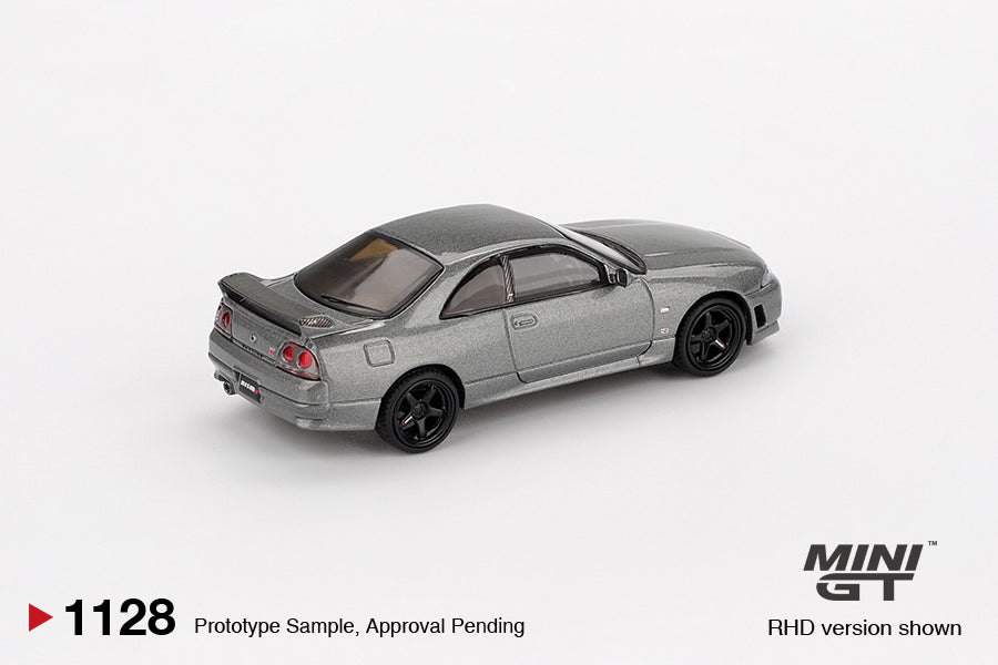 Mini GT 1/64 - NISSAN Skyline GT-R Dark Metal Gray (NISMO BCNR33 CRS Version)