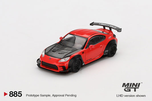 Mini GT 1/64 - Toyota GR86 LB★Nation Red