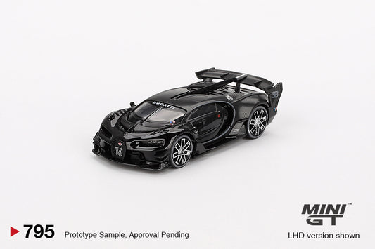 Mini GT 1/64 - Bugatti Vision Gran Turismo Black