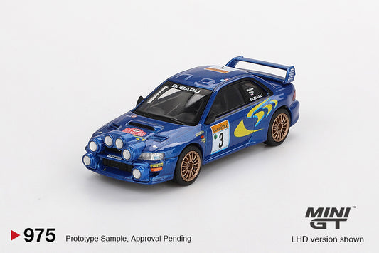 Mini GT 1/64 - Subaru Impreza WRC98 1998 Rally Monte-Carlo 3rd Place #3