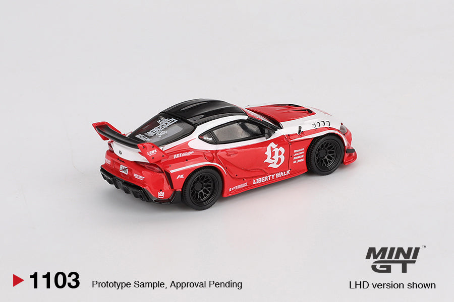 Mini GT 1/64 - LB★WORKS Toyota GR Supra Red