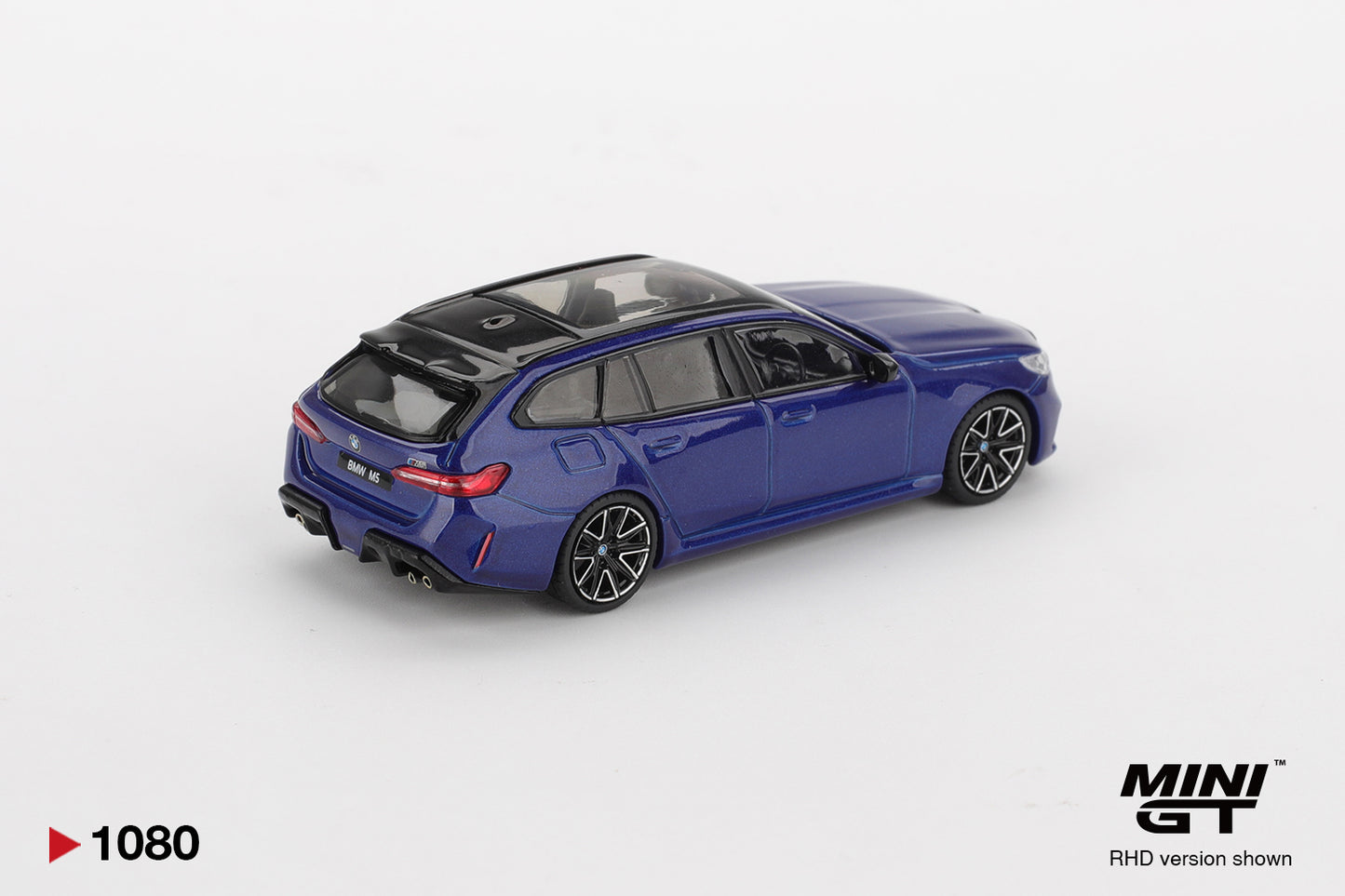 Mini GT 1/64 - BMW M5 Touring Marina Bay Blue Metallic
