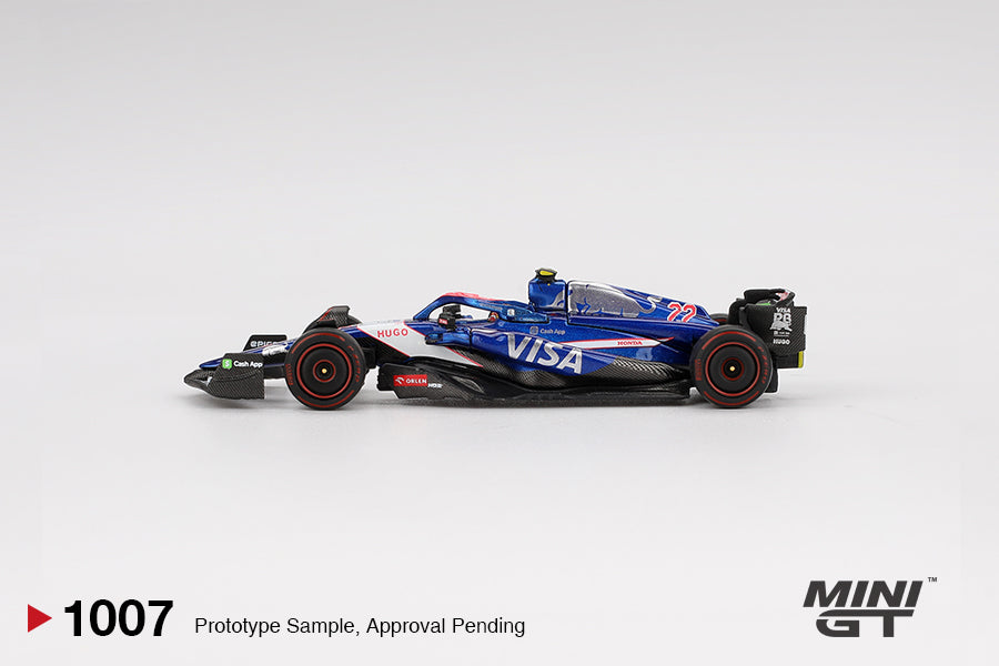 Mini GT 1/64 - RB VCARB 01 #22 Yuki Tsunoda 2024 F1 2024 Bahrain GP