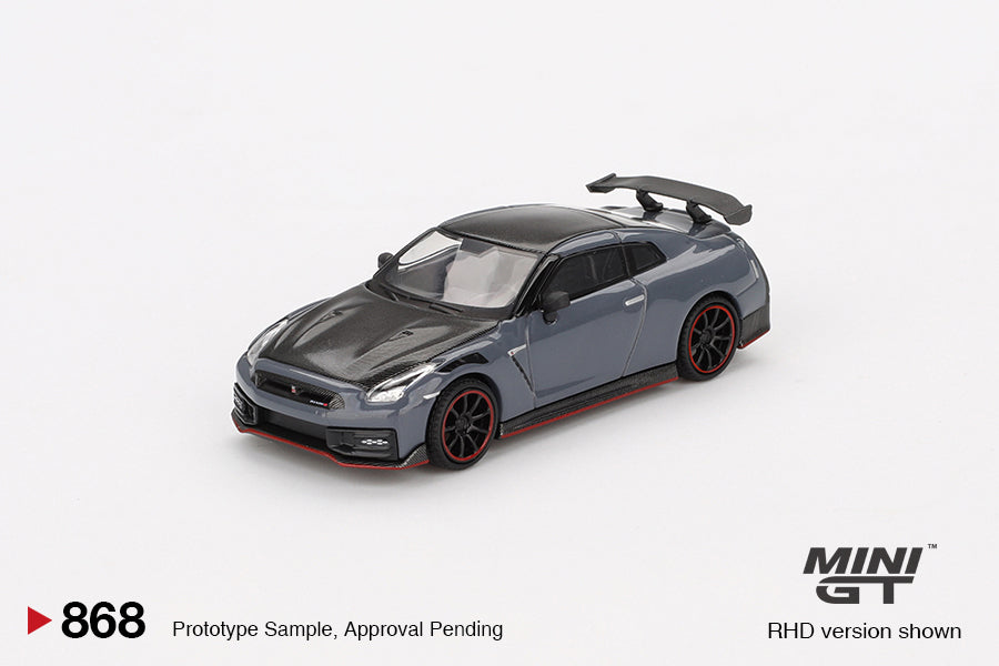 Mini GT 1/64 - Nissan GT-R Nismo 2024 NISMO Stealth Gray