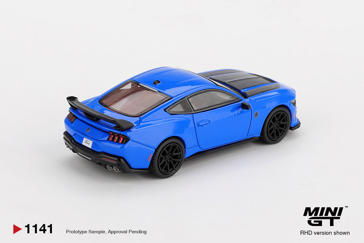 Mini GT 1/64 - Ford Mustang Dark Horse 2024 Grabber Blue