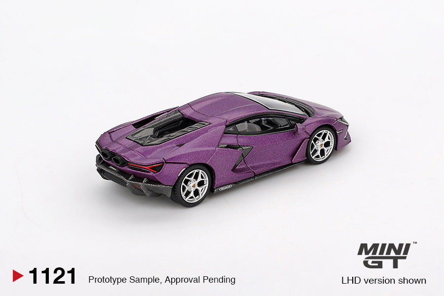 Mini GT 1/64 - Lamborghini Revuelto Viola 30th Matte