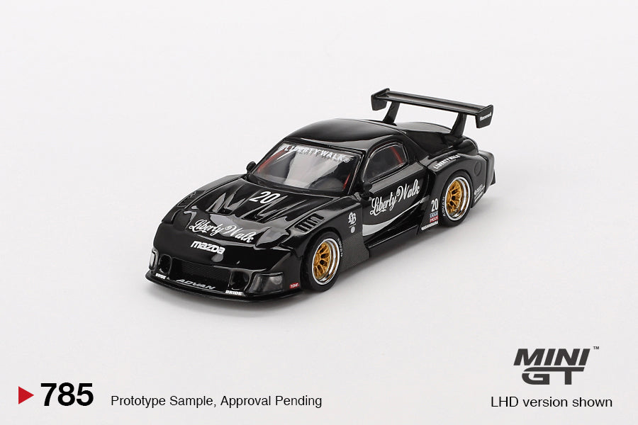 Mini GT 1/64 - MAZDA RX-7 LB-Super Silhouette Liberty Walk Black