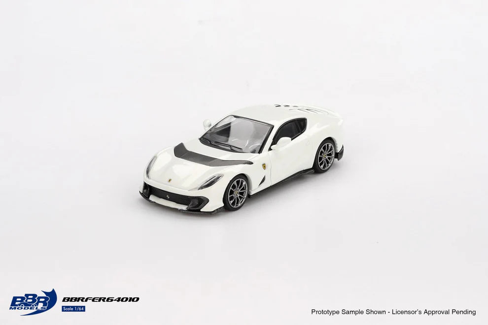 BBR Models 1/64 - Ferrari 812 Comptezione Bianco Avus