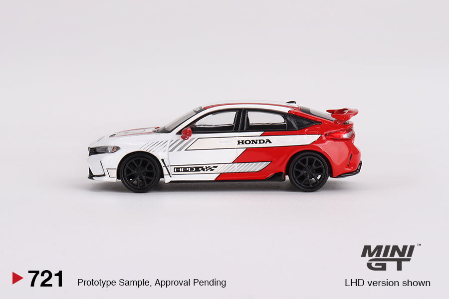 Mini GT 1/64 - Honda Civic Type R #2 2023 Pace Car White