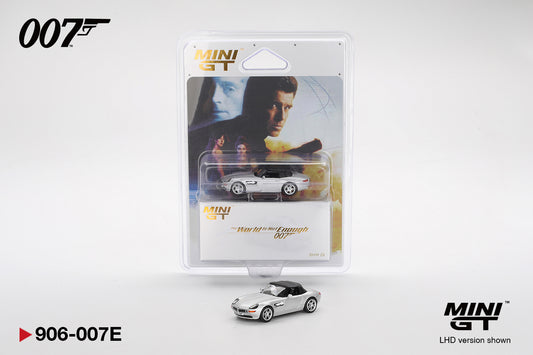 Mini GT 1/64 - BMW Z8 "The World Is Not Enough" (BLISTER)