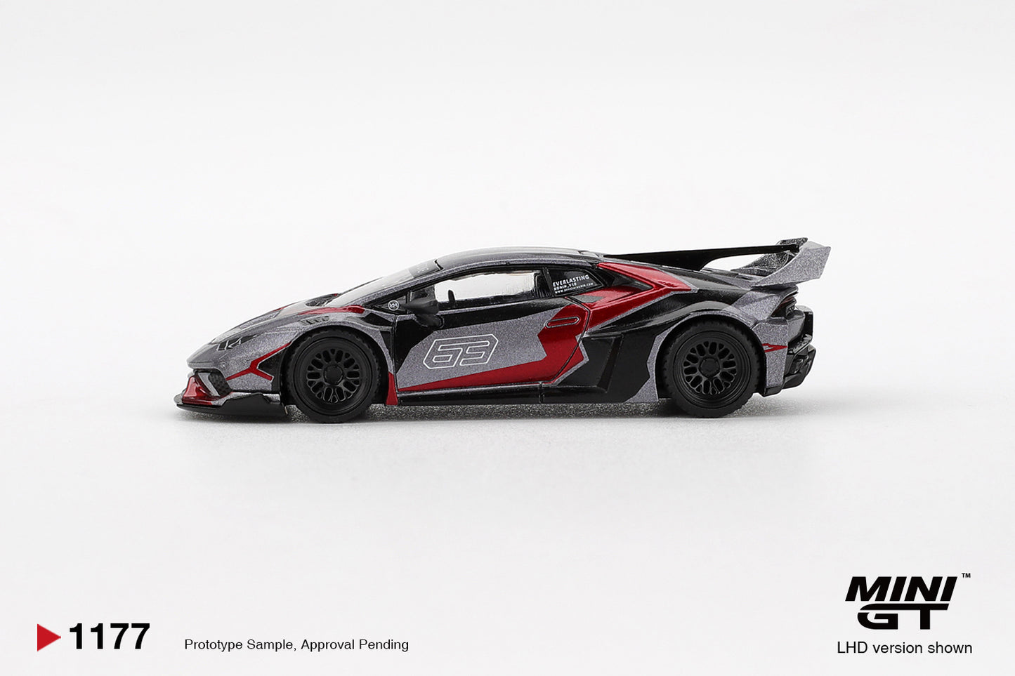 Mini GT 1/64 - LB★WORKS Lamborghini Huracán GT RONIN