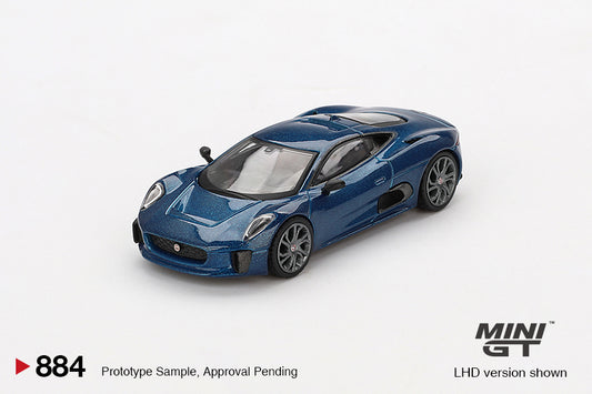 Mini GT 1/64 - Jaguar C-X75 Blue