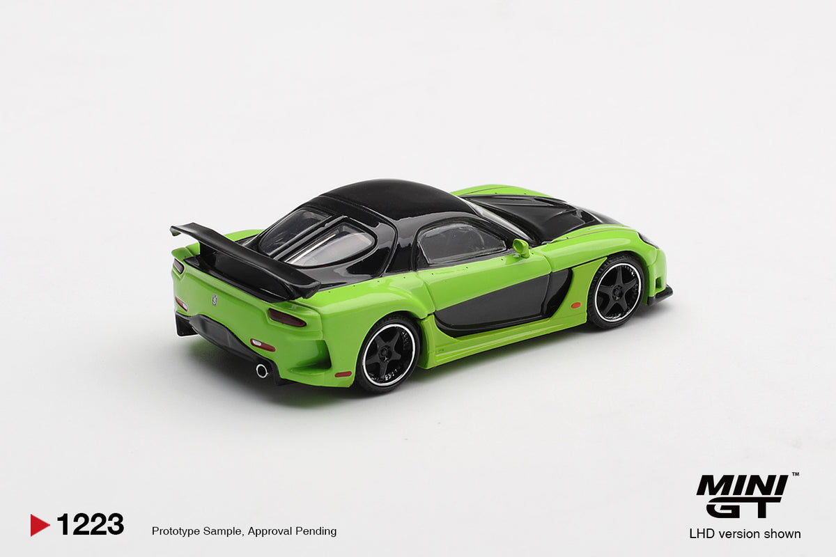 Mini GT 1/64 - Mazda RX-7 VeilSide Fortune7 Green