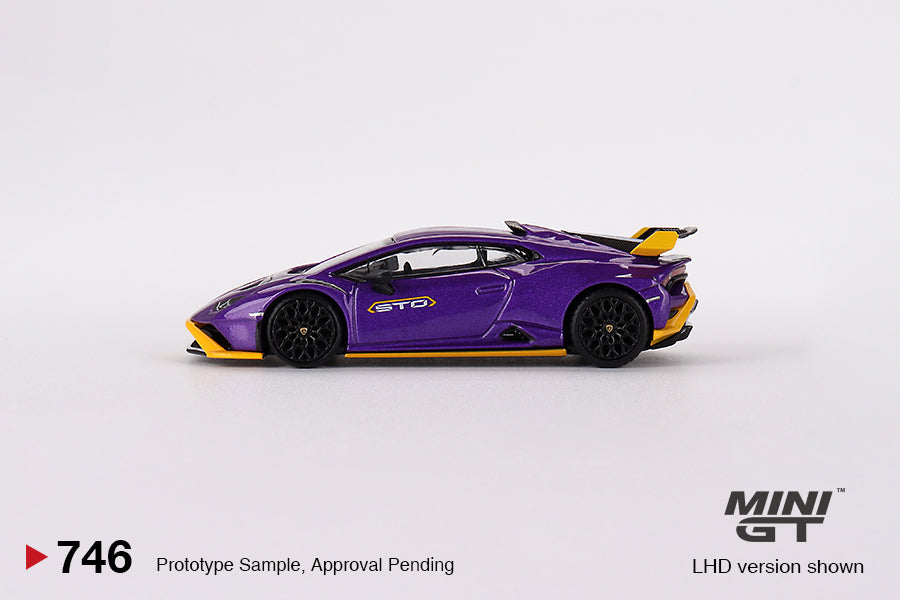 Mini GT - Lamborghini Huracán STO Viola Pasifae