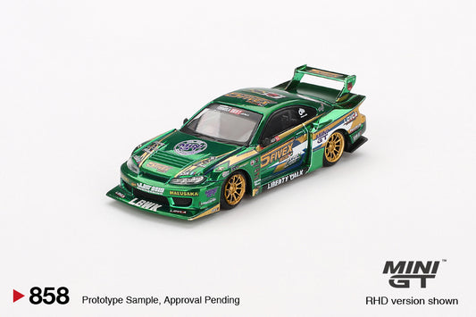 Mini GT 1/64 - Nissan LB-Super Silhouette S15 SILVIA LBWK 2024 Fausto Racing
