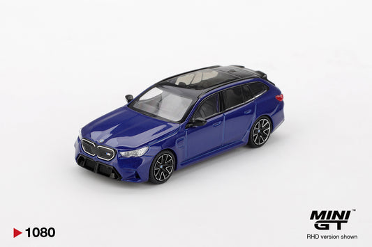 Mini GT 1/64 - BMW M5 Touring Marina Bay Blue Metallic