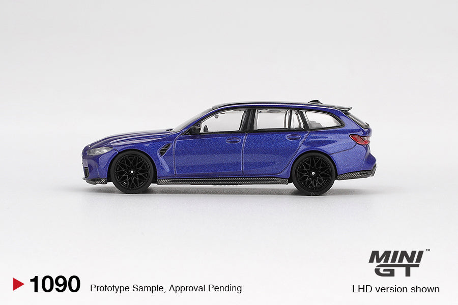 Mini GT 1/64 - BMW M3 Competition Touring Portimao Blue Metallic