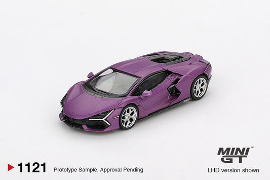 Mini GT 1/64 - Lamborghini Revuelto Viola 30th Matte