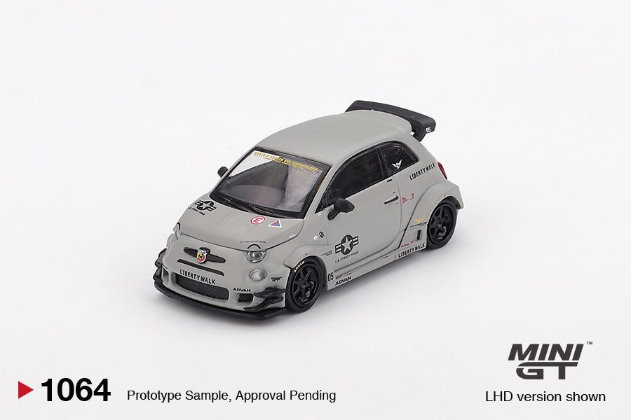 Mini GT 1/64 - Abarth 595 LB-WORKS x Abas Works Fighters