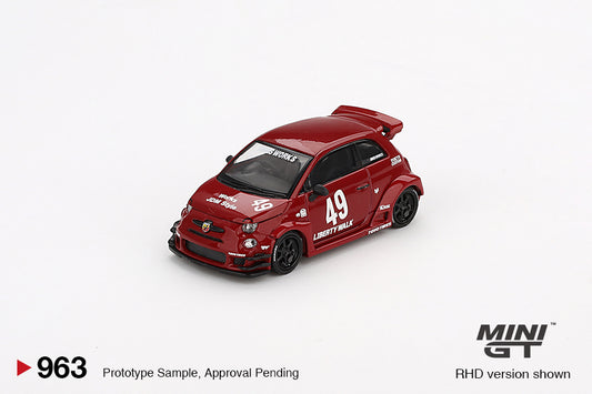 Mini GT 1/64 - LB-WORKS x Abas Works ABARTH 595 Red