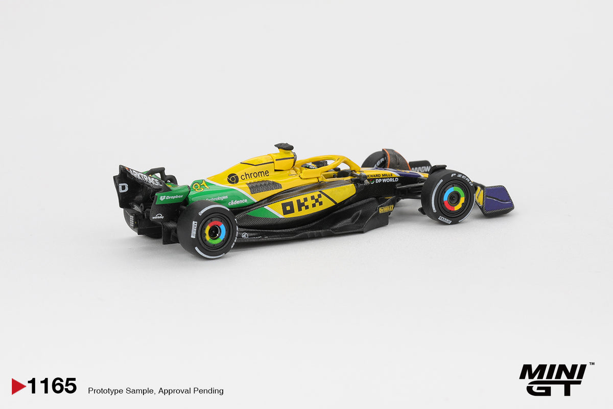 Mini GT 1/64 - McLaren MCL38 #81 Oscar Piastri 2024 F1 Monaco GP 2nd Place