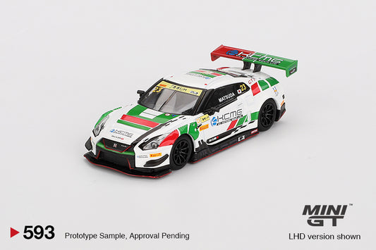 Mini GT 1/64 - Nissan GT-R NISMO GT3 #23 KCMG 2018 FIA GT World Cup Macau