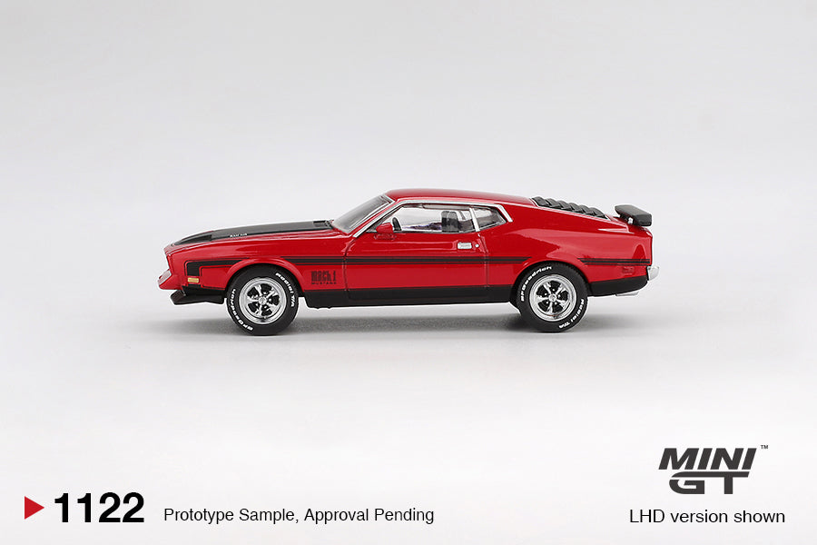 Mini GT 1/64 - Ford Mustang Mach1 1971 Race Red