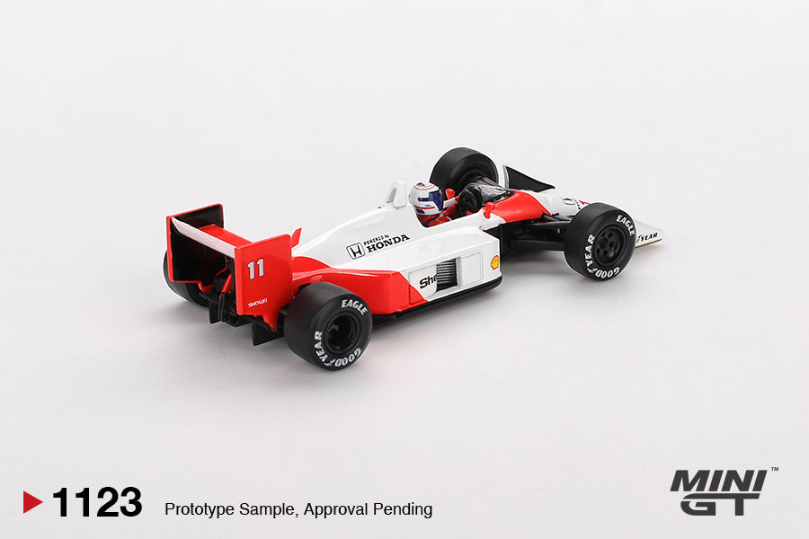 Mini GT 1/64 - McLaren MP4/4 #11 Alain Prost 1988 Japanese Grand Prix 2nd Place