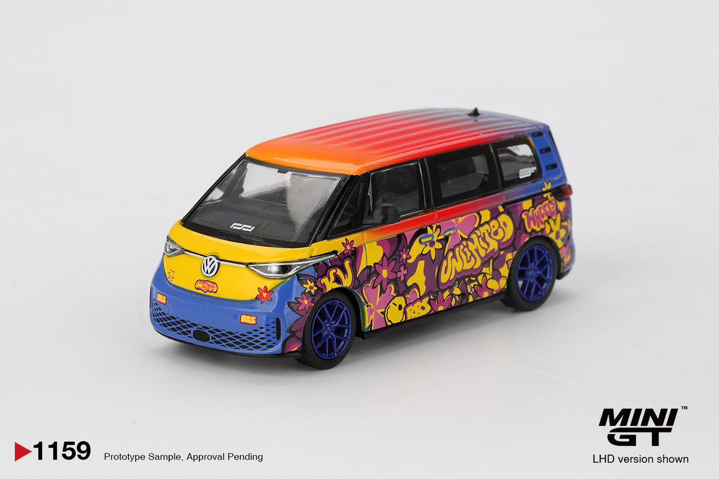 Mini GT 1/64 - Volkswagen ID.Buzz KW/BBS