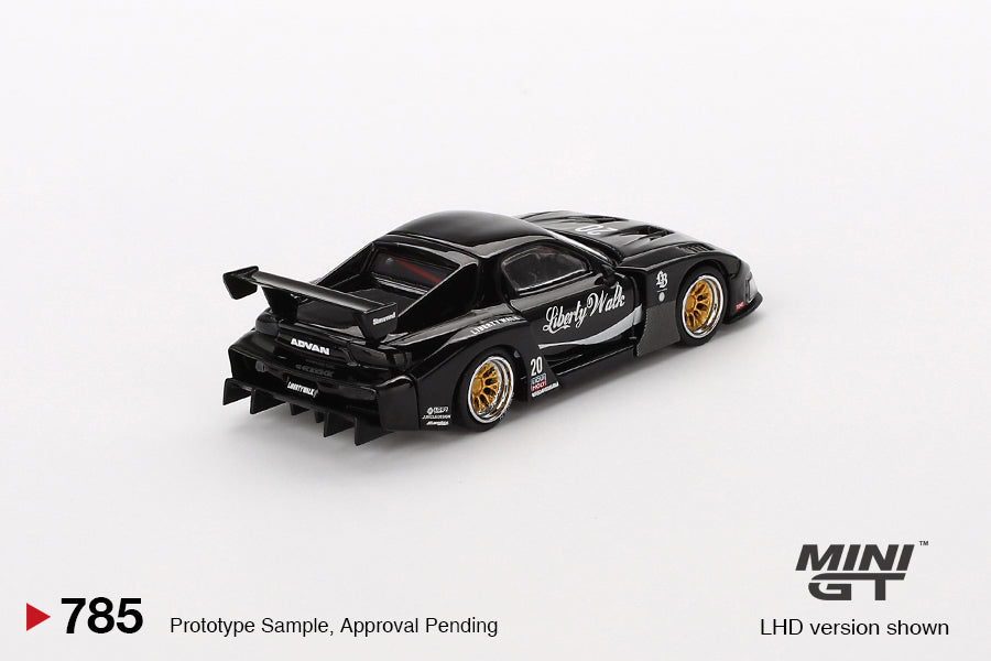 Mini GT 1/64 - MAZDA RX-7 LB-Super Silhouette Liberty Walk Black