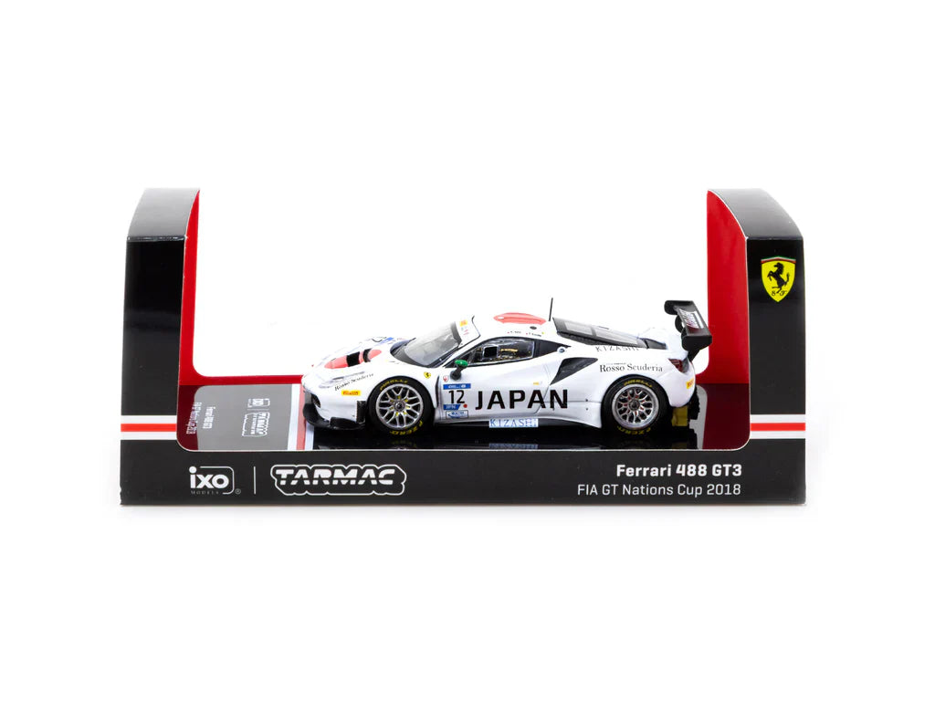 Tarmac Works 1/64 - Ferrari 488 GT3 FIA GT Nations Cup 2018 Japan Exclusive