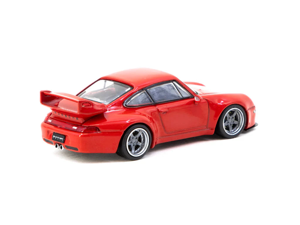 Tarmac Works 1/64 - Porsche 993 Remastered by Gunther Werks Red